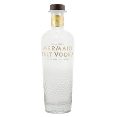 Isle of Wight Distillery Mermaid Salt Vodka 70cl, imported from the UK