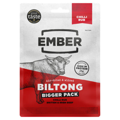 Ember biltong chilli rub 50g - British product