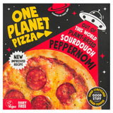 One Planet Plant-Based Pepperoni Pizza 310g, imported from the UK