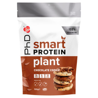 PhD plant protein powder chocolate cookie 500g, imported from the UK