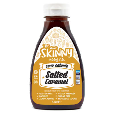 Gesalzener Karamell-Geschmackssirup mit Süßstoff 425ml
