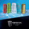 Monster Ultra Paradise zero sugar energy drink 4 x 500ml cans, imported from the UK