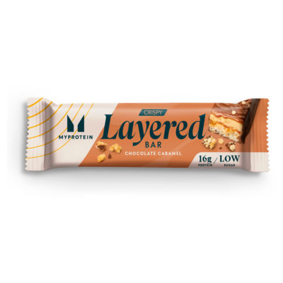 MyProtein Chocolate Caramel protein bar 58g, imported from the UK