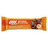 Optimum Nutrition protein bar chocolate caramel flavour 60g, imported from the UK