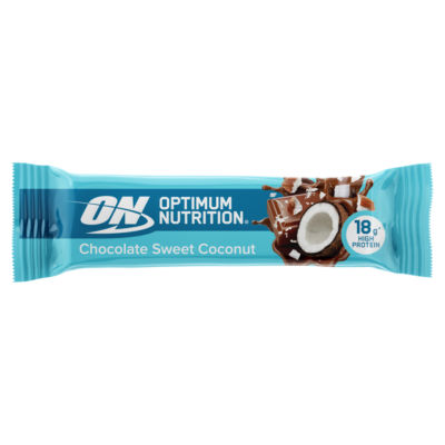 Optimum Nutrition Chocolate Coconut Protein Bar 59g, imported from the UK