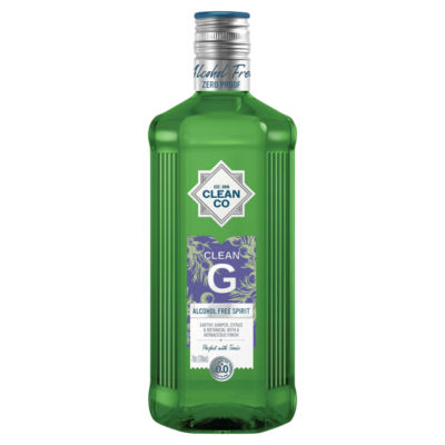 CleanCo Clean G alcohol free spirit 700ml - British product