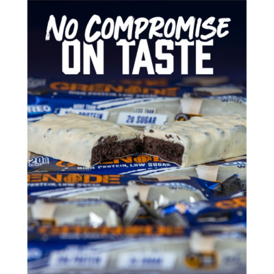 Grenade Oreo white chocolate protein bars 4-pack 60g each, UK version