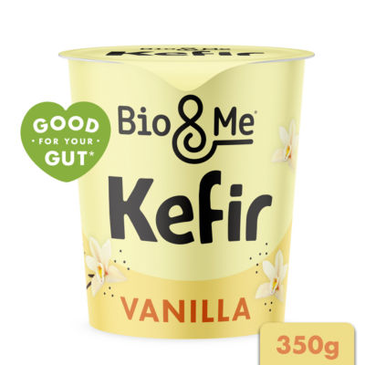 Bio & Me kefir live yoghurt vanilla 350g - British product