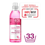 INEOS Non Bio Laundry Liquid Rhubarb and Pomegranate 1000ml, UK version