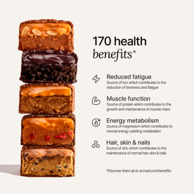 Huel Complete Nutrition Bar Peanut Caramel 51g, UK version