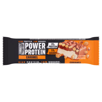 Furocity caramel protein bar 60g - British product