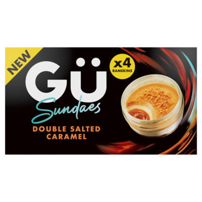 Cornet de glace Gü Double Caramel Salé 85g
