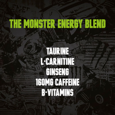 Monster Energy Drink Zero Sugar 500ml, imported from the UK