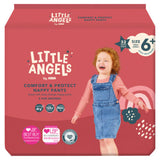 Little Angels nappy pants size 6+ 16kg+ 32 pack, UK version