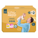 Little Angels by ASDA newborn nappies size 2 4-8kg 44 pack, UK version