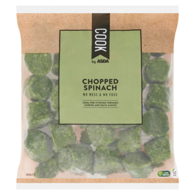 ASDA Chopped Spinach Frozen Vegetable 900g