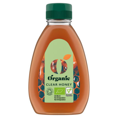 ASDA organic clear honey 340g - British product