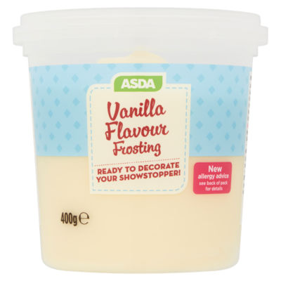 ASDA vanilla frosting 400g - British product
