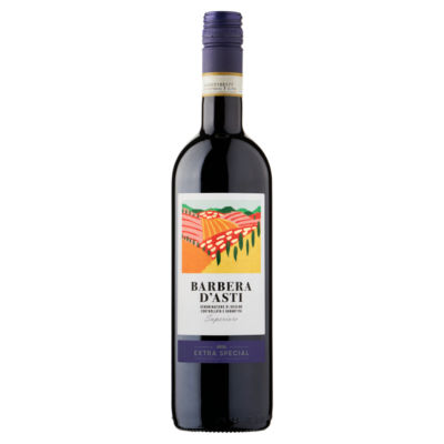 ASDA Extra Special Barbera D'Asti wine 75cl - British product