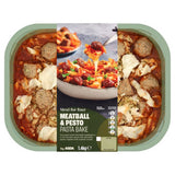 ASDA Meatball Pesto Pasta Bake 1.4kg - British product