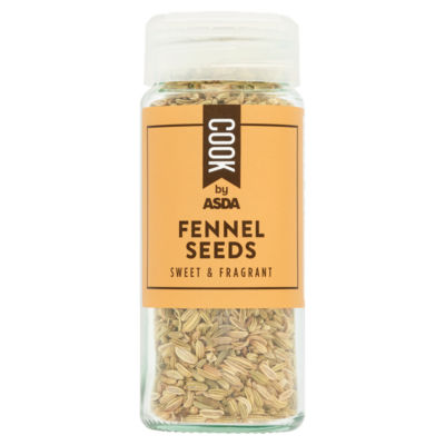 COOK by ASDA Fennel Seeds Culinary Seeds 37g