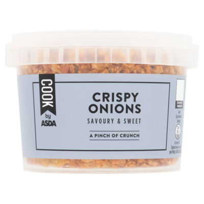 COOK by ASDA Crispy Onions Crispy Onion Topping 100g