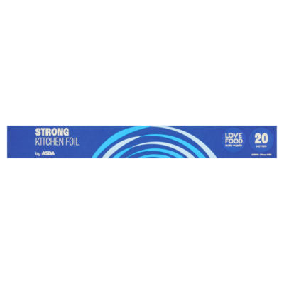 ASDA Strong Kitchen Foil 20 Metres - British product