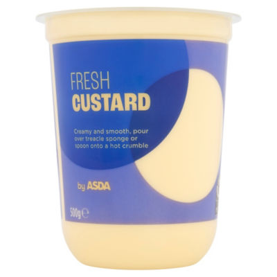 ASDA fresh custard pouch 500g - British product