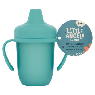 ASDA twin-handle sipper cup 210ml, UK version