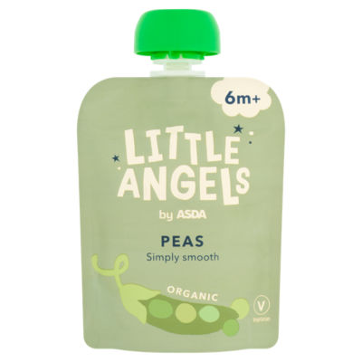 Little Angels peas baby food for 6M+ 70g, UK version