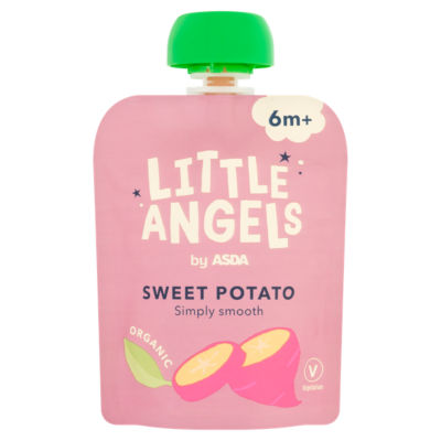 Little Angels ASDA Økologisk Søtpotet Baby mat 70g