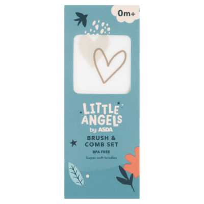 ASDA Little Angels Baby Hårbørste og Kamsett