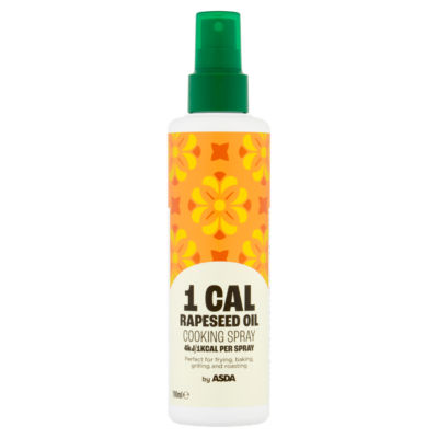 ASDA 1 Cal rapeseed oil cooking spray 190ml - British product