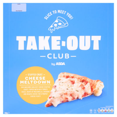 Takeout Club Cheese Meltdown Pizza 598g (British brand)