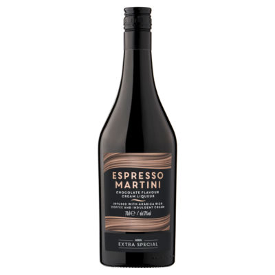 ASDA Extra Special Espresso Martini Chocolate Flavour Cream Liqueur 70cl - British product