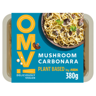 ASDA OMV! Plant Based Mushroom Carbonara Ready Meal 380g