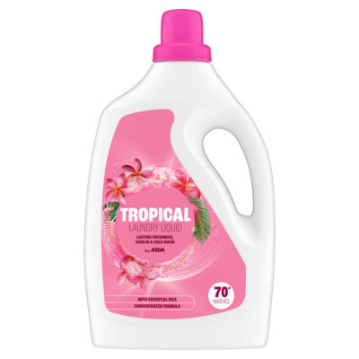 ASDA Tropical Laundry Liquid 70 Washes - British product