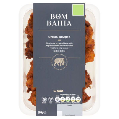 ASDA Bom Bahia Savoury Onion Bhajis 200g - British product