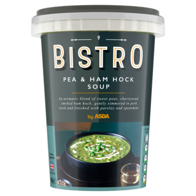 ASDA Bistro Pea and Ham Hock Soup 600g
