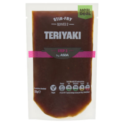 ASDA Teriyaki Stir-Fry Sauce 170g - British product