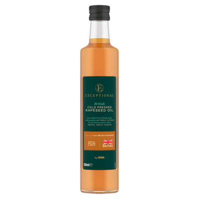 ASDA Extra Special British Cold Pressed Rapeseed Oil Cooking Oil 500ml