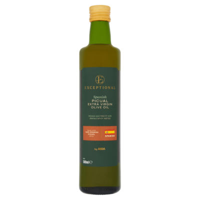 ASDA Spanish Picual extra virgin olive oil 500ml - British product