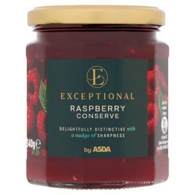 ASDA raspberry conserve 340g - British product