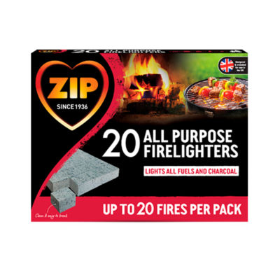 Zip 20 All Purpose Firelighters (British brand)