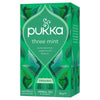 Pukka Three Mint Organic Herbal Tea Bags 32g, imported from the UK