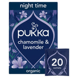 Pukka night time chamomile herbal tea 20g, imported from the UK