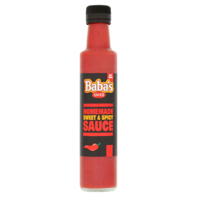 Baba's Homemade Sweet & Spicy Chilli Sauce 250ml