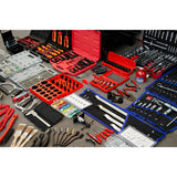 Hilka 1730 piece mechanics tool kit with 15-drawer chest, UK version
