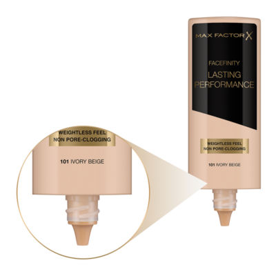 Max Factor foundation 101 Ivory Beige 35ml, imported from the UK