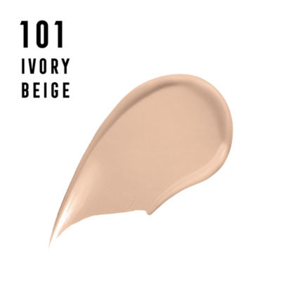 Max Factor foundation 101 Ivory Beige 35ml, imported from the UK